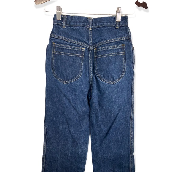 Vintage Silver Unicorn Dark Wash Straight Leg Jeans - Picture 9 of 14